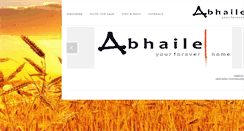 Desktop Screenshot of abhaile.net